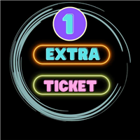 extra ticket 20 Badge